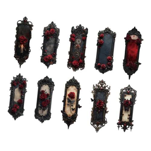 Packung Von 20 Ästhetischen Aufkleber Goth Geprägte Scrapbooking Dekoration Für Journal Phone Case Gitarre Laptop Gothic Scrapbooking Supplies Packung Von 20 Ästhetischen Aufkleber Goth Geprägte Scrapbooking Dekoration Für Journal Phone Case Gitarre Laptop Gothic Scrapbooking Supplies von Xanorrg