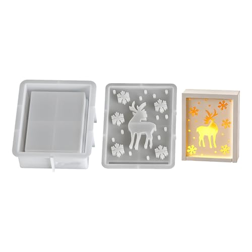 Premium Silicon Holiday Cookie Formen Set Feature Snowflake Rentiere Engelsmuster Easy Cleaning Design Weihnachten Silikonformen Premium Silicon Holiday Cookie Formen Set Feature Snowflake Rentiere Engelsmuster Easy Cleaning Design Weihnachten Silikonformen von Xanorrg