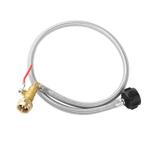Propan Refill Adapter Für 1 Pfund Upgraded Propanadapterschlauch Edelstahl Erweiterung Haushaltsgasheizung Ersatz Propan Refill Adapter Für 1 Pfund Upgraded Propanadapterschlauch Edelstahl Erweiterung Haushaltsgasheizung Ersatz von Xanorrg
