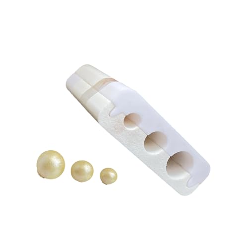 Schmuckwerkzeugwerkzeug Runde Eier Geformte Perlenrollenform 3 Größe Polymer von Xanorrg