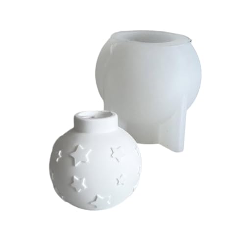 Silikonkerzenhalterung Formen Teelichthalter Silikon Textur Kerzenhalter Handgefertigtes Harz Epoxid Wiederverwendbares Handwerksform von Xanorrg