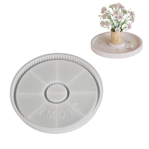 Silikonschalenform Silikonkerzenhalter Formen Geeignet Für Handherstellung Stilvolle Untersetzer Und Dekorative Servierschalen Harz Basteln von Xanorrg