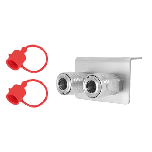 Xanorrg Stabiler Stadtwasserverbindung Flansch Fülladapter Metallfüllventile Einfach Zu Bedienen Für & Marine Verwenden Wassereinlass von Xanorrg