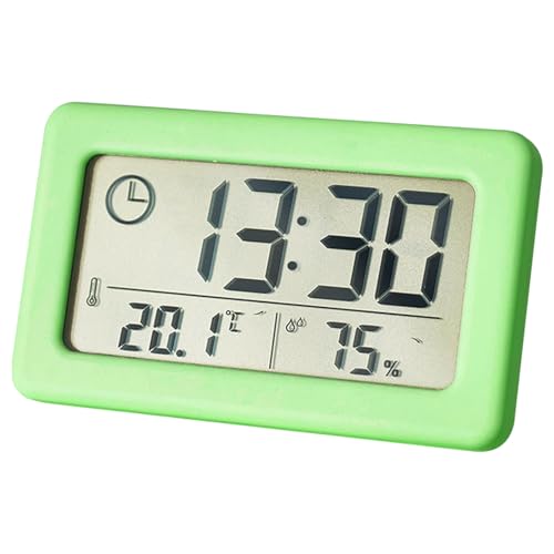 Temperatur Und Luftfeuchtigkeitsuhr Für Home Office Und Studienraum Umweltkontrolle Große LCD Thermometer von Xanorrg
