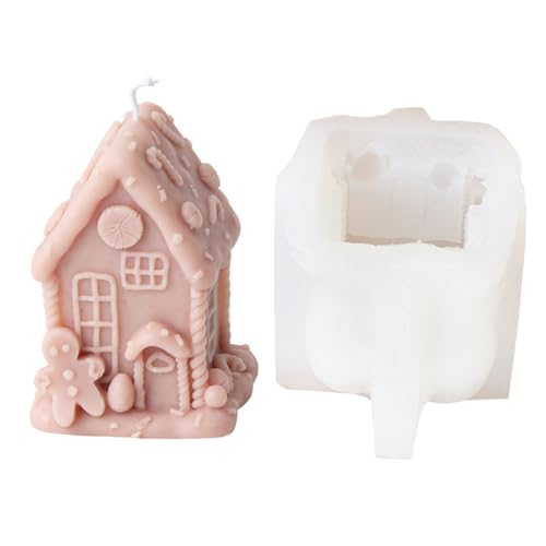 Weihnachtshäuser Silikonform Haus Form Kerze Schimmelpilze Gips Epoxidharz Ornament Bastelmittel Form Weihnachtshäuser Silikonform Haus Form Kerze Schimmelpilze Gips Epoxidharz Ornament Bastelmittel Form von Xanorrg