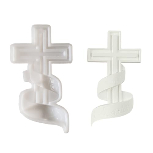 Wiederverwendbare Kreuze Stabilen Silikonform Zubehör Dekoration Für Customes Gips Kreation Tragbar Für Geschenke Silikon Backform von Xanorrg