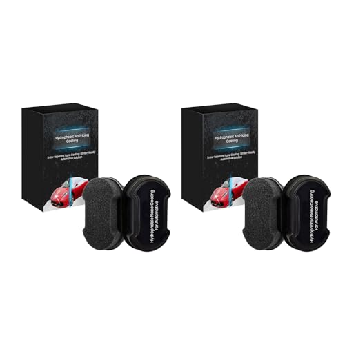 Xanorrg 1/2pc Glasreiniger Auto Schwämme Reinigungskissen Zum Automatischen Strahlenbeschichtung Aufhellpolster Windschutzscheibe Hydrophobic Gla Reiniger Wischen von Xanorrg