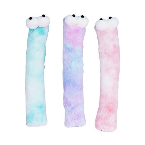Xanorrg 3 Pack Weiche Und Dauerhafte Katzen Kissen Gradienten Catnips Spielzeug Indoor Interaktive Fördern Kätzchen Übungskissen von Xanorrg