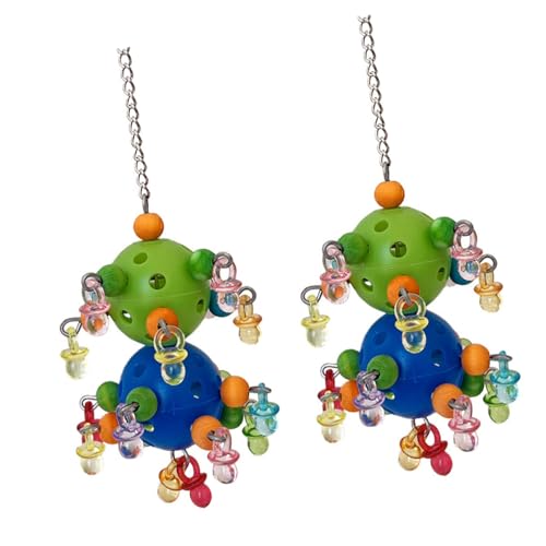 Xanorrg 5LOTS Vail STIMULING SPAGER ZEHR ARBELICHTUNGSPALTS FÜR SHREDDERS FÜR FEHLERTE PET INaktives Vogelspiel von Xanorrg