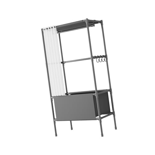 Xanorrg Benutzerfreundliche Materialien Garderobe Closet Funktionaler Speicherschrank Einfach Zu Konstruieren Für Verschiedene Wohnräume Schwarze Designs Xanorrg Benutzerfreundliche Materialien Garderobe Closet Funktionaler Speicherschrank Einfach Zu Konstruieren Für Verschiedene Wohnräume Schwarze Designs von Xanorrg