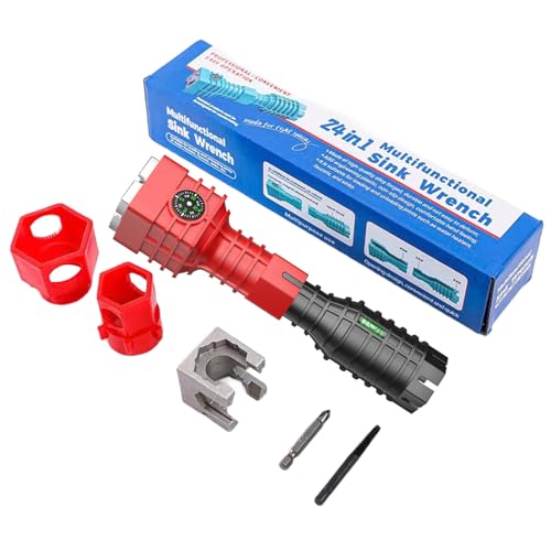 Xanorrg Ergonomischer 24 In 1 Wasserhahn Und Spüle Installateurschlüssel Mit Bequemem Griffeflächen Werkzeugschlüssel Für Schnelle Reparaturen Sanitärwerkzeug Xanorrg Ergonomischer 24 In 1 Wasserhahn Und Spüle Installateurschlüssel Mit Bequemem Griffeflächen Werkzeugschlüssel Für Schnelle Reparaturen Sanitärwerkzeug von Xanorrg