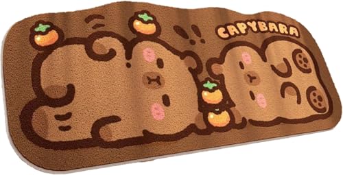 Xanorrg Faux Cashmere Teppich Bad Floor Matte 40x120 cm Mit Rutschfantem Boden Für Und Büro Wohnzimmer von Xanorrg