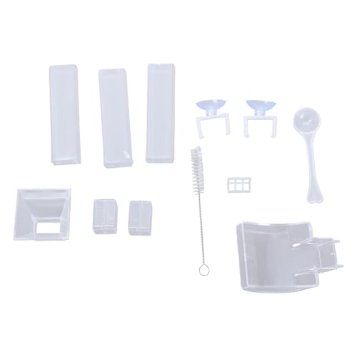 Xanorrg Fütterungsröhrchen Für Fischtankwerkzeuge Mit Schüssel Schüssel Abnehmbarer Rahmen Transparentes Acrylkristall Garnel Topf Garnelenschüssel Set Set Xanorrg Fütterungsröhrchen Für Fischtankwerkzeuge Mit Schüssel Schüssel Abnehmbarer Rahmen Transparentes Acrylkristall Garnel Topf Garnelenschüssel Set Set von Xanorrg