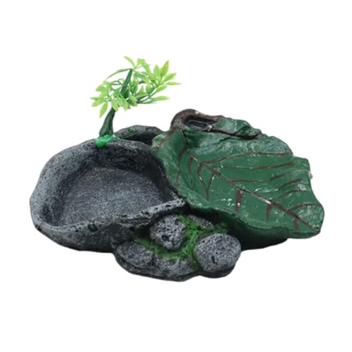 Xanorrg Haustier Feeder Tablett Haltbarkeit Harze Fütterungsgerichte Reptilien Lebensmittel Wasserversorger Für Schildkröten Und Eidechsen Stoßdichter Pet Bowl Xanorrg Haustier Feeder Tablett Haltbarkeit Harze Fütterungsgerichte Reptilien Lebensmittel Wasserversorger Für Schildkröten Und Eidechsen Stoßdichter Pet Bowl von Xanorrg