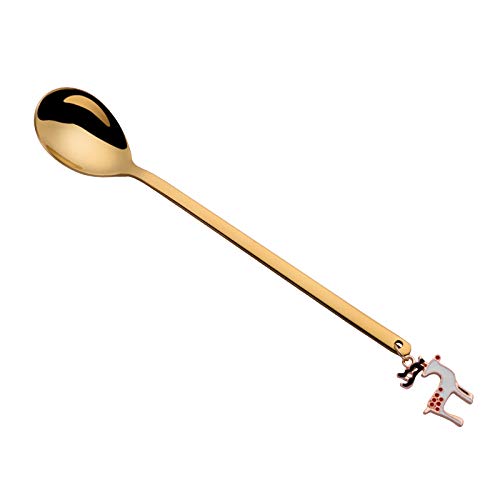 Xanorrg Kaffee Und Dessertlöffel Zuckereiseislöffel Rühre Löffel Milchshake Schaufel Für Tabellengeschirr Küchengabeln Und Löffel Einweg von Xanorrg