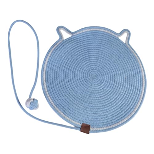 Xanorrg Kreatives Haustierspiel Pad Kratzfestes Nest Für Hunde Und Katzen Cartoon Kätzchen Bequeme Matte Mehrfachfarbe Möbelschutzkratzer von Xanorrg