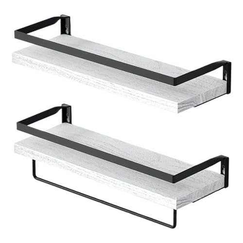 Xanorrg Mehrzweck Wand Schwimmende Regale Elegante Schwimmende Regale Tragbarer Lagerhalter Für Schlafzimmer Und Lebende Dekore Über Toilettenregal von Xanorrg