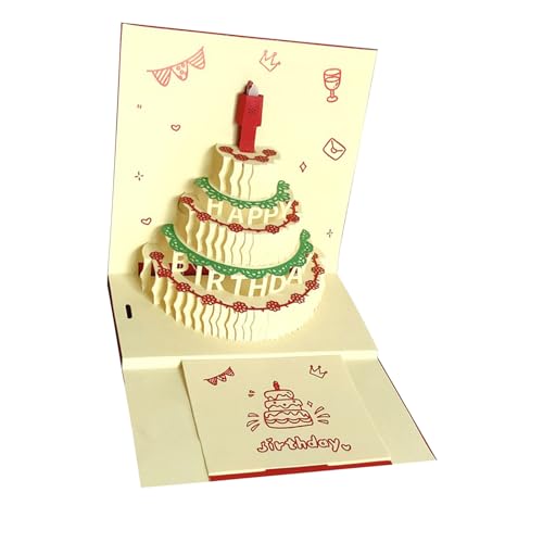 Xanorrg Popup Geburtstagstortekarte Mit LED Lichtern Und Musik Stilvoller Gruß Für Verschiedene Anlässe Kinder Und Erwachsene Alle Anlässe Xanorrg Popup Geburtstagstortekarte Mit LED Lichtern Und Musik Stilvoller Gruß Für Verschiedene Anlässe Kinder Und Erwachsene Alle Anlässe von Xanorrg