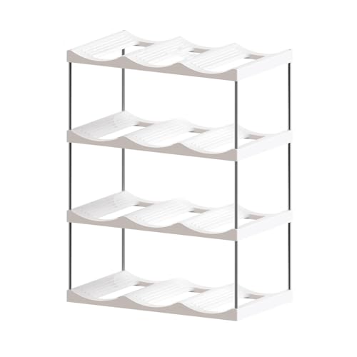 Xanorrg Praktische Wasserflasche Und Weinregal Stapelbares Wasser Und Becher Organisatoren Plastikregal Für Küchenschränke Organisatoren Xanorrg Praktische Wasserflasche Und Weinregal Stapelbares Wasser Und Becher Organisatoren Plastikregal Für Küchenschränke Organisatoren von Xanorrg