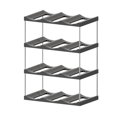 Xanorrg Praktische Wasserflasche Und Weinregal Stapelbares Wasser Und Becher Organisatoren Plastikregal Für Küchenschränke Organisatoren Xanorrg Praktische Wasserflasche Und Weinregal Stapelbares Wasser Und Becher Organisatoren Plastikregal Für Küchenschränke Organisatoren von Xanorrg