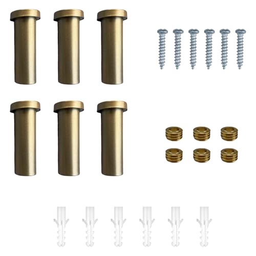 Xanorrg Set Von 6 Praktischen Schwarzen Edelstless Haken Funktionales Handtuch Perfekt Für Heimorganisation Und Weltraumoptimierung Schlafzimmermantel von Xanorrg