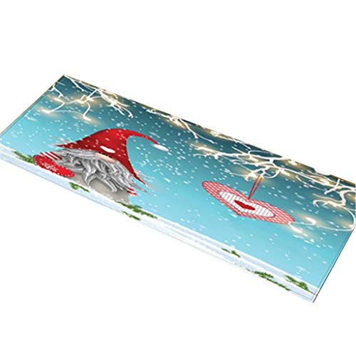 Xanorrg Valentinstag Liebe Themen Türmat Rechteckige Bodenmatte Nicht Schlupfteppich Rechteckige Bodenmattendekoration von Xanorrg