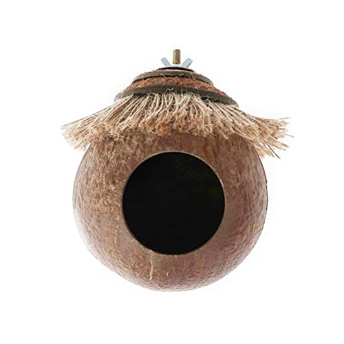 Xanorrg Vogel Nest Papageien Hängende Hausbett Warm Für Wellensittiche Hängematten Birds Käfigzubehör Vogelkäfigspielzeug Für Cockatiels Sittichen Fellenputzfunkleiter Leiter von Xanorrg