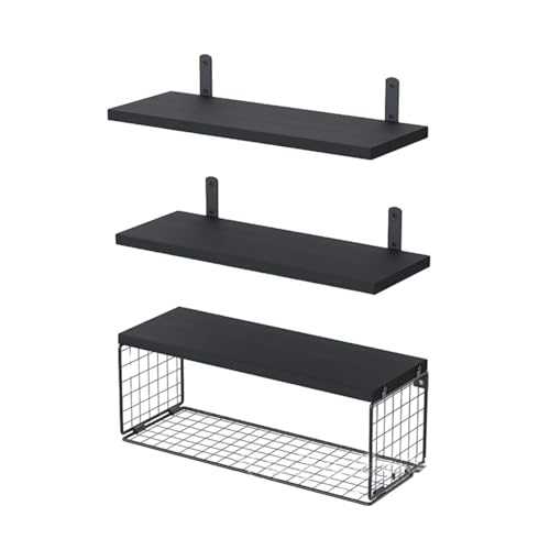 Xanorrg Wandmontierte Schwimmende Regale Für Badezimmerlager Stabil von Xanorrg