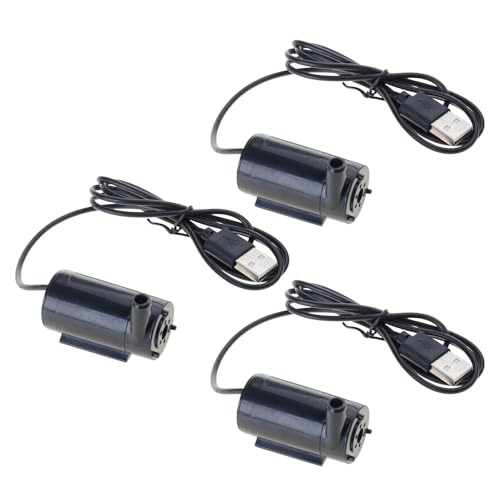 Xanorrg Wasserpumpen Kleine Brunnenpumpen Für Teichaquarien Fischtank Haustier Innen Oder Außen USB Wasserpumpenspender von Xanorrg