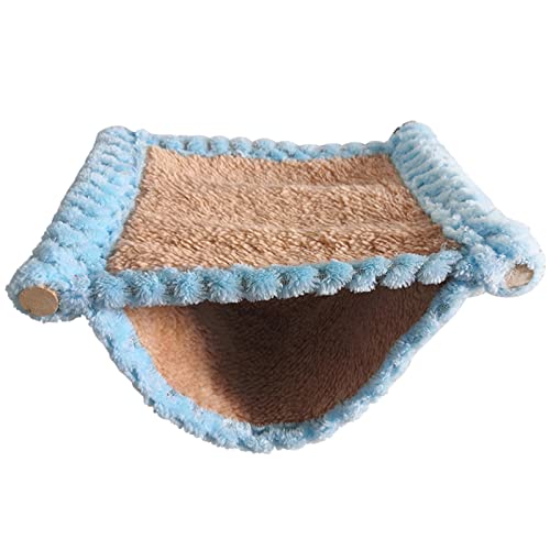 Xanorrg Winter Warmer Hamster Hängematte Hängende Betten Haus Für Kleine Tierische Käfig Vogel Eichhörnchen Chinchillas Nester Haustier Vorräte Verstecktunnel Für Meerschweinchen Aus Versteck Tunnel von Xanorrg