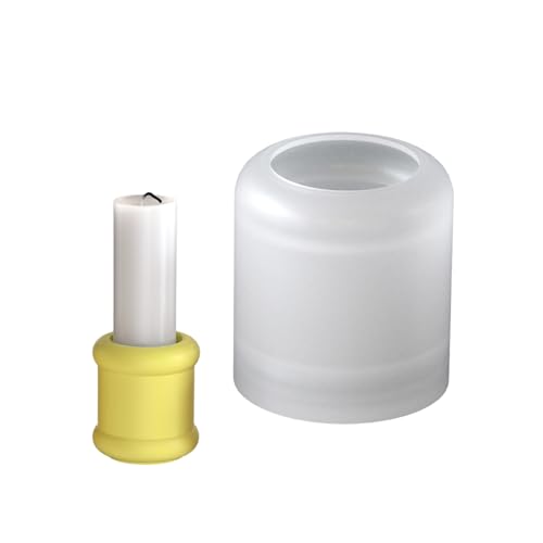 Zylinderform Silikonform Set Zur Herstellung Einzigartiger Harzkerzenbasen Und Dekorativen Stücken Silikonkerzenhalterform Zylinderform Silikonform Set Zur Herstellung Einzigartiger Harzkerzenbasen Und Dekorativen Stücken Silikonkerzenhalterform von Xanorrg