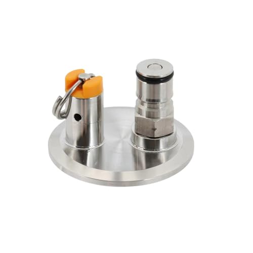 1 Stück 2" Tri-Clamp Dry Hopper Deckel mit PRV und Ball Lock Gas Post for Homebrew Fermentation - Druckübertragungsteile 1 Stück 2" Tri-Clamp Dry Hopper Deckel mit PRV und Ball Lock Gas Post for Homebrew Fermentation - Druckübertragungsteile von XaoHuaS