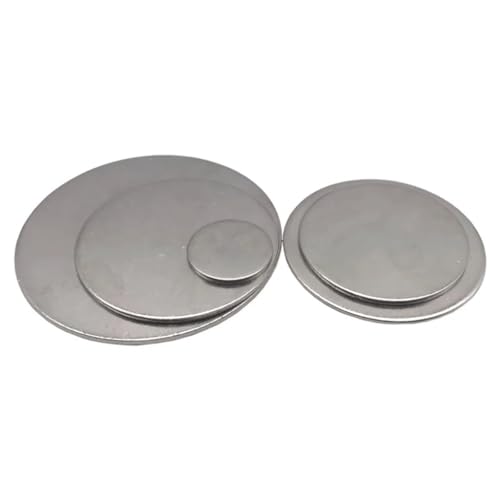 Dickes 2 mm dickes rundes Blech aus 316 SS for Heimwerkerprojekte, Heimdekoration und Ingenieurwesen – 1 Stück 304 Edelstahlblech(2x400mm) von XaoHuaS
