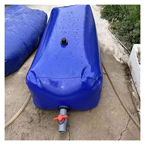 PVC-Wasserblasen-Vorratsbehälter - 110 l bis 6000 l, ideal for die Notwasserversorgung, Dürreresistenz und Brandschutz(75L/20Gal/0.6x0.4x0.31 m) von XaoJns