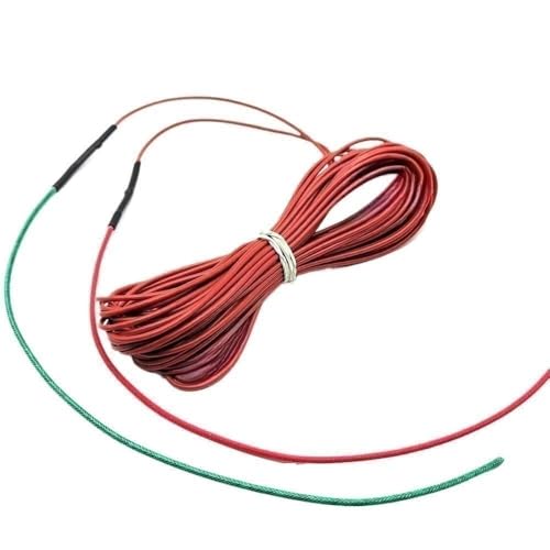 1 Stück 73 W 6 K Kohlefaser-Heizkabel – 10 m elektrischer Heizdraht aus Silikonkautschuk for Fußbodenheizung, Handtuchwärmer und mehr 1 Stück 73 W 6 K Kohlefaser-Heizkabel – 10 m elektrischer Heizdraht aus Silikonkautschuk for Fußbodenheizung, Handtuchwärmer und mehr von XaoLaoC