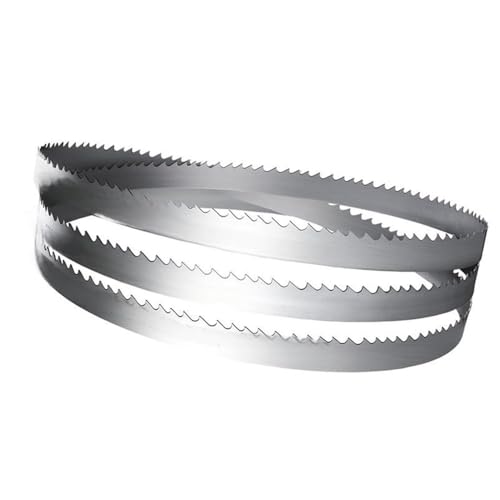 1 Stück M42 Bimetall-Bandsägeblatt 1400–1470 mm for Schneiden von Weichmetall – 6–14 TPI, Präzisionsschneiden, elastische Vorrichtung(8/12T*1425mm) von XaoLaoC