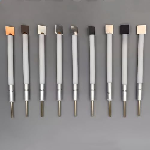 1 Stück hochreine Metallblechelektrode 10 x 10 x 0,1 mm | Zubehör for elektrochemische Experimente | Kompatibel mit verschiedenen Metallen(Au electrode) von XaoLaoC