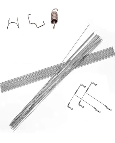 20-teiliger Federdraht aus Edelstahl 304 – 20-teiliges Sortimentsset, 0,2 mm bis 5,0 mm, langlebig und flexibel for Heimwerkerprojekte(2.0mm) von XaoLaoC