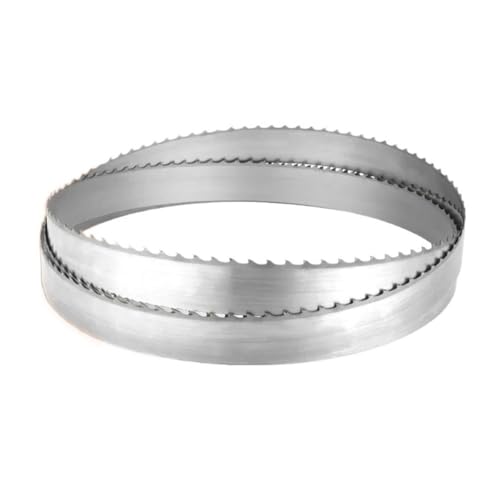 3 Stück Bimetall-Bandsägeblätter for die Holzbearbeitung – TPI 6/10/14, 1400 mm Länge, leicht zu reinigen, langlebig und effizient(14T*6.35mm) von XaoLaoC
