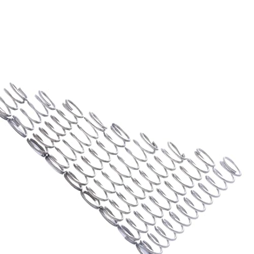 Druckfedern aus Edelstahl, anpassbar, 1,5 mm Drahtdurchmesser, 10–25 mm Außendurchmesser, 10–100 mm Länge, Packung mit 4/10 Stück(1.5x22x15mm) von XaoLaoC