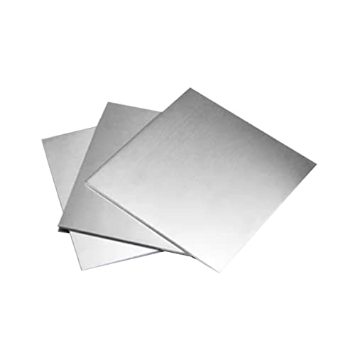 Hochreine Zinkblechplatte – 3 Stück 99% reine Zn-Folie for Handwerk, Instrumententeile und industrielle Anwendungen(2mmx70mmx100mm) von XaoLaoC