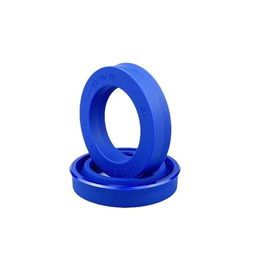 PU-Hydrauliköldichtungssatz - 5-teiliges Set, 8-28 mm ID U-Cup-Kolbenstangenwellendichtung for industrielle Hydraulikzylinder(12.5x20.5x5(5pcs)) von XaoLaoC