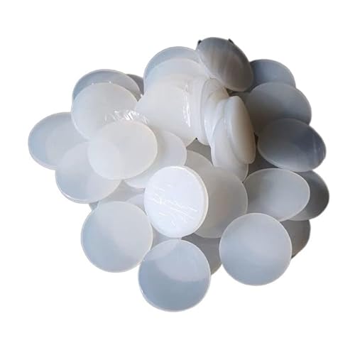 Silikonkautschukdichtungen – 5/10 Stück, Durchmesser 15–100 mm, Dicke 1/2/3 mm, hitzebeständig, milchig durchscheinend(Dia 80mm(5Pcs)-THK 2mm) von XaoLaoC
