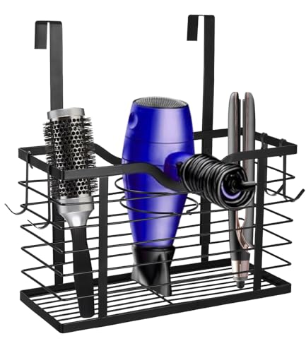 Xaosin Fönhalter Ohne Bohren mit 4 Häkchen Föhn Halterung Wandbefestigung Föhnhalter Wand Fönhalterung Badezimmer Organizer für Familien Hotels Barbershop Glätteisen Lockenstäbe Schwarz Xaosin Fönhalter Ohne Bohren mit 4 Häkchen Föhn Halterung Wandbefestigung Föhnhalter Wand Fönhalterung Badezimmer Organizer für Familien Hotels Barbershop Glätteisen Lockenstäbe Schwarz von Xaosin