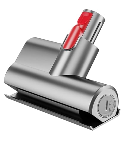 Xaosin Mini Turbinendüse für Dyson V7 V8 V10 V11 V15 Staubsauger Bodendüse Ersatzbürste für Sofas Matratzen Sitze Milbensauger Ersatzteile Entfernt Milben und Allergene von Xaosin