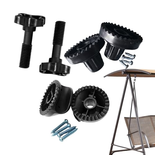 Swing Plastikarmaturen im Freien im Baldachin Rahmen Austausch - Weather Probess Connectors Kit für Garten Hängematte Dachkonstruktion | Langlebiger Support -Hardware -Anhangssatz von Xasbseulk