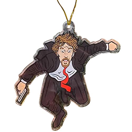 Weihnachten Adventskalender - Hans Gruber Adventskalender | Die Hard Christmas Countdown Adventskalender Tischplatte, Hans Gruber Falling Off, Christmas Countdown Kalender von Xasbseulk