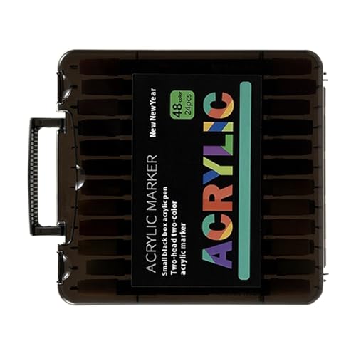 Xasbseulk Acryl-Marker-Set | Präzisionsspitze Rock Painting Pen Kit | Wasserdichtes, schnell trocknendes Malzubehör, lichtbeständige Bastelbedarf für Stoffschuhgestaltung Modellbausatz Detailing Xasbseulk Acryl-Marker-Set | Präzisionsspitze Rock Painting Pen Kit | Wasserdichtes, schnell trocknendes Malzubehör, lichtbeständige Bastelbedarf für Stoffschuhgestaltung Modellbausatz Detailing von Xasbseulk