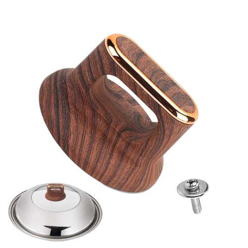 Xasbseulk Deckelgriff Ersatz | Haltergriff Für Kochdeckel - Sicherheitsgriff Für Schmortopfdeckel Und Topfdeckel Mit Ergonomischem Halteknopf von Xasbseulk