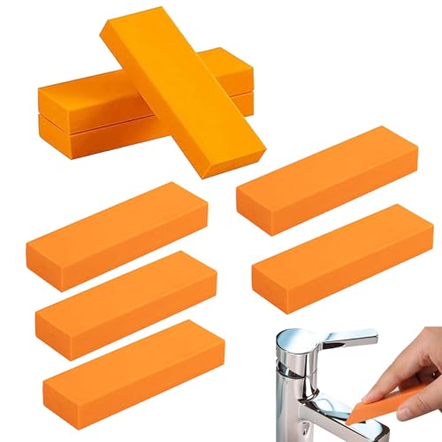 Xasbseulk Edelstahl Fleckenentferner | 8 Stück Rostentferner Für Küche,Wiederverwendbarer Und Tragbarer Küchenreiniger Für Spülen Besteck Kochgeschirr Wasserkocher Töpfe Duschköpfe Haushalt Restaurant Xasbseulk Edelstahl Fleckenentferner | 8 Stück Rostentferner Für Küche,Wiederverwendbarer Und Tragbarer Küchenreiniger Für Spülen Besteck Kochgeschirr Wasserkocher Töpfe Duschköpfe Haushalt Restaurant von Xasbseulk